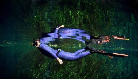 NASA paylaştı: Muğla'da doğal akvaryum görüntüsü