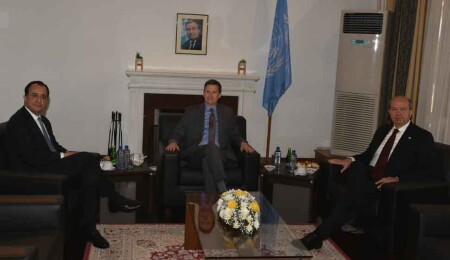 Ersin Tatar - Nikos Hristodulidis görüşmesi Rum basınında