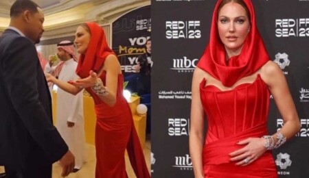 Meryem Uzerli, Will Smith ile bir araya geldi