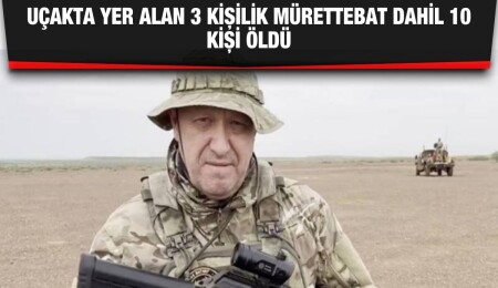 Rus haber ajansı Tver’de düşen özel jette Wagner’in kurucusu Prigojin’in de bulunduğunu bildirdi