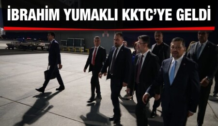 Türkiye Tarım ve Orman Bakanı Yumaklı KKTC’ye geldi