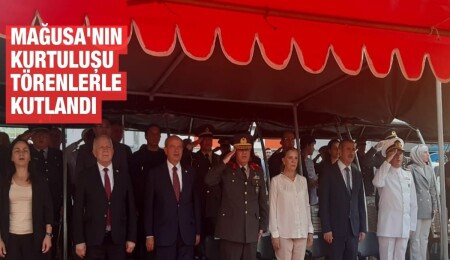 Gazimağusa’nın 49’uncu kurtuluş yıldönümü törenlerle kutlandı