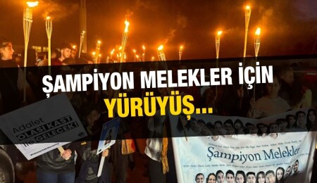 Meleklerin şehri meşalelerle aydınlandı.. "İsias ortak davamız" diyen binlerce kişi adalet talebiyle yürüdü...