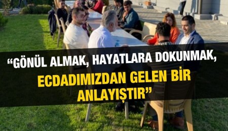 İbrahim Benter: Hayatta en büyük zenginlik lüks evlere arabalara sahip olmak değil, hayatlara dokunabilmektir