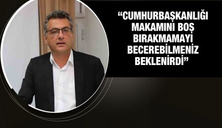 Erhürman’dan Cumhurbaşkanlığı açıklamasına yanıt: Beni hanginizin Türkiye'ye gideceği ilgilendirmez