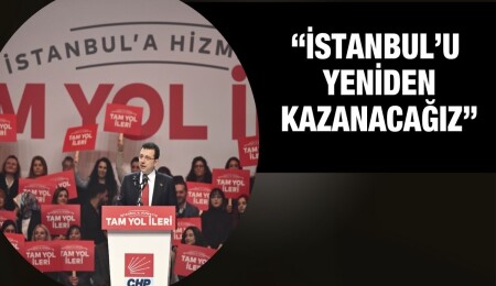 CHP’nin İBB adayı Ekrem İmamoğlu seçim kampanyasına başladı