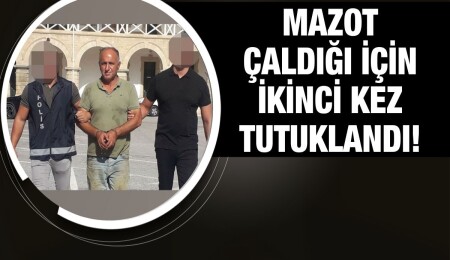 Güzelyurt’ta park halindeki kamyondan mazot çalan Cevdet Ünal’a bir gün tutukluluk!