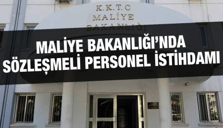 Maliye Bakanlığı’na sözleşmeli personel istihdam edildi