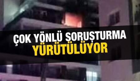 Gazimağusa'da apartmanda patlama: Yangının çıkış sebebi araştırılıyor