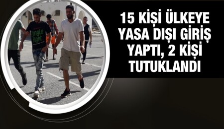 Kaçak şekilde ülkeye giren ve kaybolup polise giden yabancı uyruklu 2 kişi tutuklandı