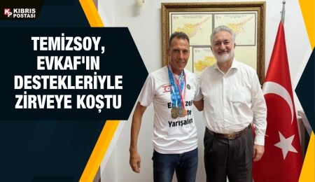 Ultra Maratoncu Temizsoy, Evkaf desteğiyle zirveye koştu