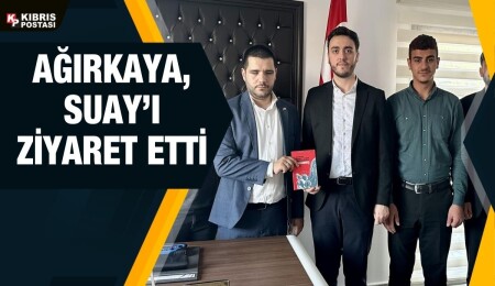 SEVKAD Başkanı İbrahim Etem Ağırkaya, Ömer Suay’ı ziyaret etti