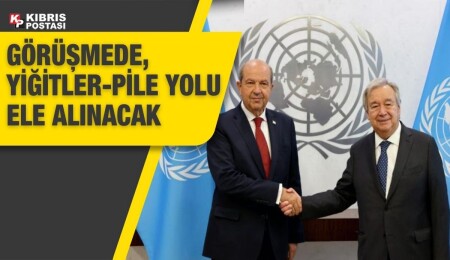 Cumhurbaşkanı Tatar bugün Antonio Guterres ile telefon görüşmesi yapacak