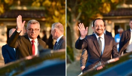 Tufan Erhürman ve Nikos Hristodulidis’in ara bölgedeki görüşmesi tamamlandı