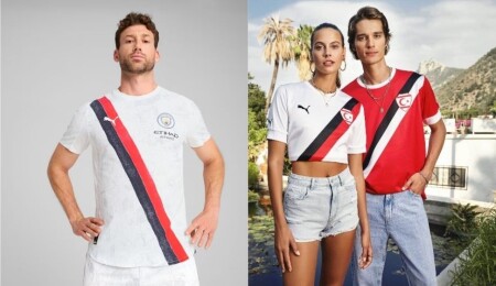 Manchester City'nin yeni forması KKTC Milli Takımı formasıyla benzerliği dikkat çekti