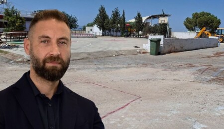 Mormenekşe İlkokulu’nda öğrenciler okula gidemedi