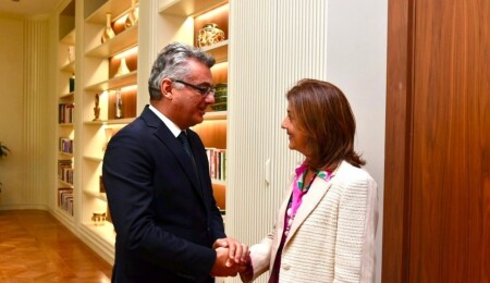 Tufan Erhürman: Maria Holguin ile yararlı bir görüşme gerçekleştirdik