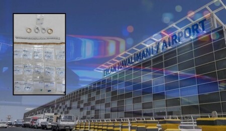 Ercan Havalimanı’nda ihbar üzerine denetim: Kaçak altına 1 milyon 400 bin TL'lik ceza!