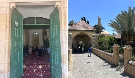 Hala Sultan Tekkesi’ne 650 kişilik kafile ile ziyaret