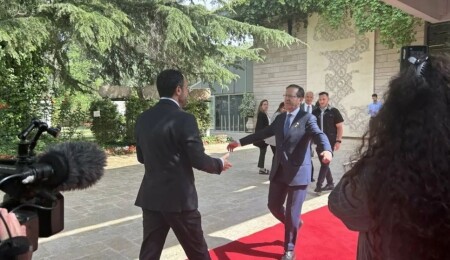 Hristodulidis, İsrail ziyaretinde Aykut destekçilerinin protestosuyla karşılaştı