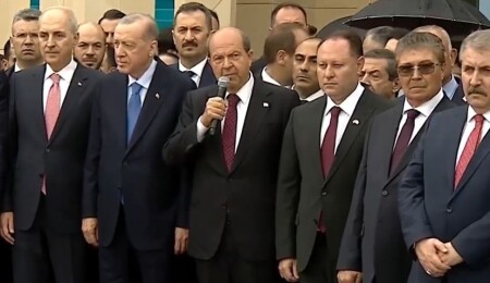 Ersin Tatar: Bağımsızlığımızın simgesi asırlar boyu yeni yerleşkede duracak