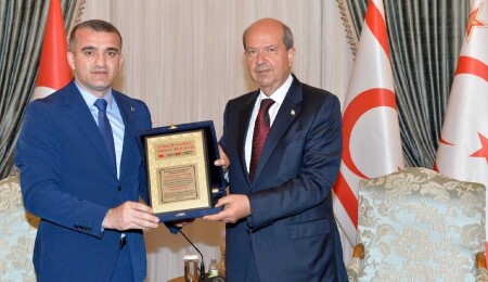 Cumhurbaşkanı Tatar, Dr. Ahmet Şairoğlu’nu kabul etti