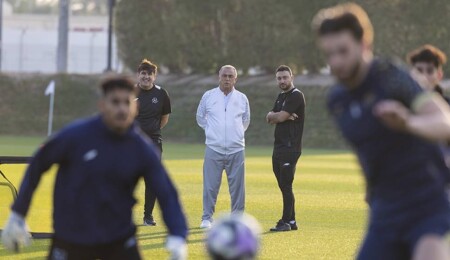 Fatih Terim, yeni takımı Al-Shabab'ın başında ilk antrenmanına çıktı