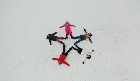 Ağrı'nın karla kaplı güzellikleri fotoğraf tutkunlarını ağırlıyor