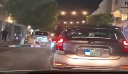 Girne'de yolcu, araç camından vücudunu çıkardı; polis soruşturma başlattı