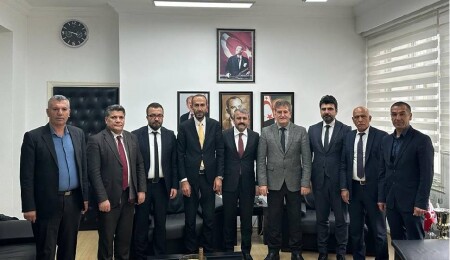 Erhan Arıklı, Adıyaman Dernekler Federasyonu heyetini kabul etti