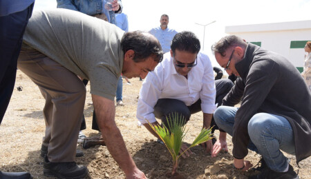 Engelsiz Yaşam Evi’nde fidan dikimi!
