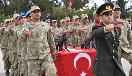 Asteğmen ve Çavuş Celbi ant içti