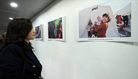 Brüksel'de "Asrın felaketi: Fay hattından fotoğraflar" sergisi