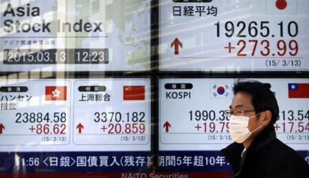 Asya borsaları bölgeden gelen ekonomik verileri takip ediyor