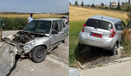 Çayırova’daki trafik kazasında iki kişi yaralandı