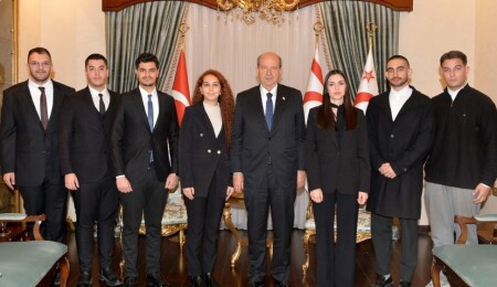 Cumhurbaşkanı Tatar, Bağımsız Gençlik Derneği heyetini kabul etti: Kıbrıs Türkü siz gençlerle daha güçlüdür