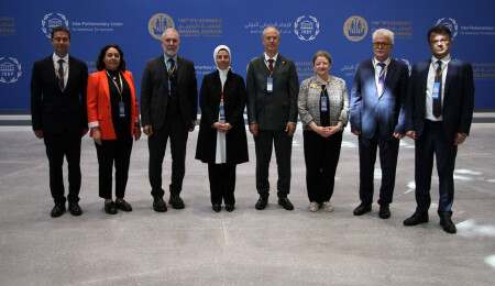 Meclis heyeti, Bahreyn'de PAB toplantısının açılışına katıldı