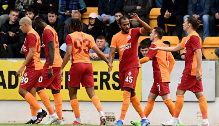 Galatasaray İskoçya'da play-off turuna yükseldi