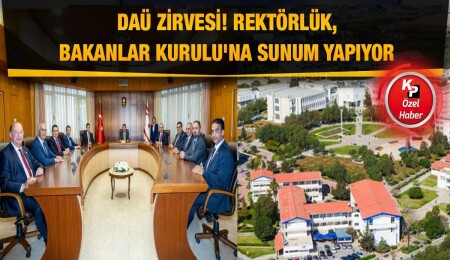 Bakanlar Kurulu'nun gündemi DAÜ mali krizi!