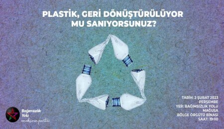 Bağımsızlık Yolu “plastik geri dönüşümü” konulu etkinlik düzenleyecek