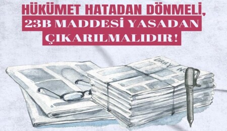 Basın örgütleri kararlı: Bu gerici dayatmayı kabul etmiyoruz