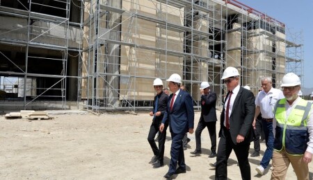 Cumhurbaşkanı Tatar, Cumhurbaşkanlığı Yerleşkesi'ni inceledi, KKTC'ye "büyük bir eser" kazandırılacağını söyledi