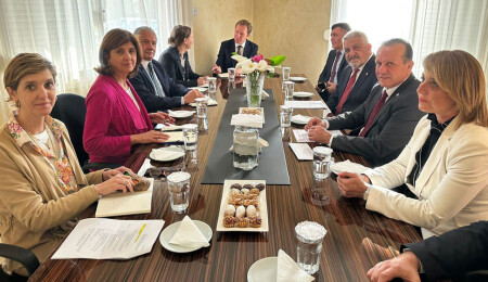 BM Genel Sekreterinin Kişisel Temsilcisi Holguin DP’yi ziyaret etti