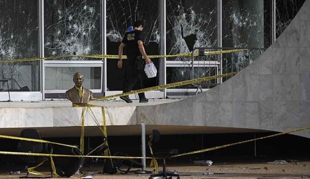 Brezilya'da Kongre baskınına katılan 140 kişi için süresiz gözaltı kararı verildi