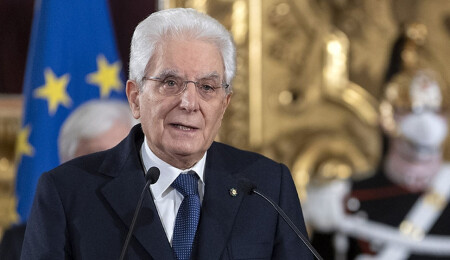İtalyan Cumhurbaşkanı Sergio Mattarella Güney Kıbrıs’ta