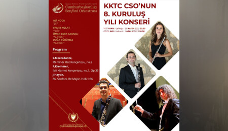 Cumhurbaşkanlığı Senfoni Orkestrası 8. Kuruluş Yılı Konseri 30 Kasım ve 1 Aralık’ta