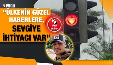Trafik ışığına “kalp sitckeri” yapıştıran Çetinalp: Ceza kesilmeden önce uyarı yapılmasını isterdim