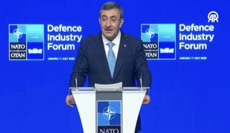 Türkiye Cumhurbaşkanı Yardımcısı Yılmaz: Türkiye, Avrupa'daki tüm savunma ve güvenlik girişimlerine katılabilmelidir