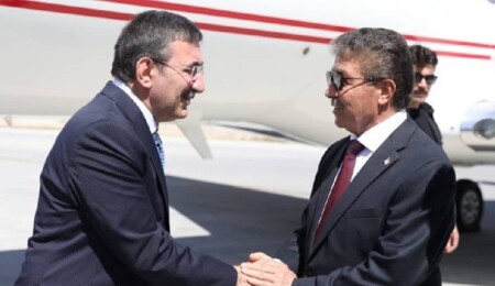 Türkiye Cumhurbaşkanı Yardımcısı Cevdet Yılmaz KKTC’de
