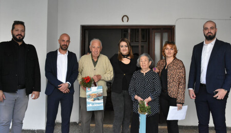 Girne Belediyesi’nden emekli öğretmenlere ziyaret…